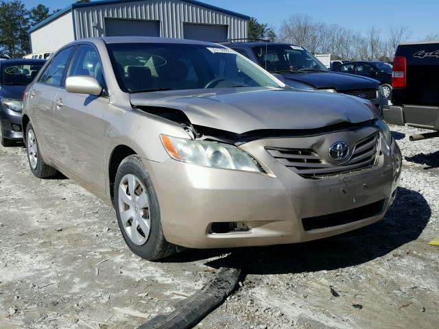 4T1BK46K77U518480 - 2007 TOYOTA CAMRY NEW GOLD photo 1