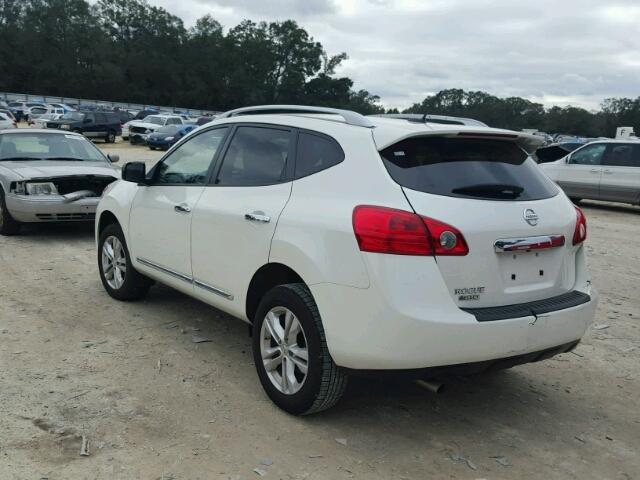 JN8AS5MT7FW670476 - 2015 NISSAN ROGUE SELE WHITE photo 3