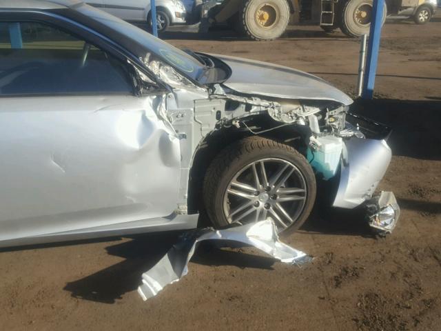 JTKJF5C7XD3048143 - 2013 TOYOTA SCION TC 银色 照片 9