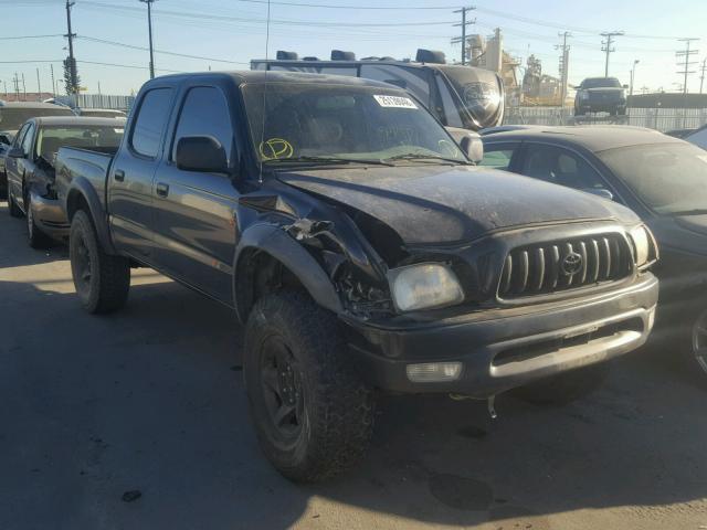 5TEGN92N94Z357969 - 2004 TOYOTA TACOMA DOU BLACK photo 1