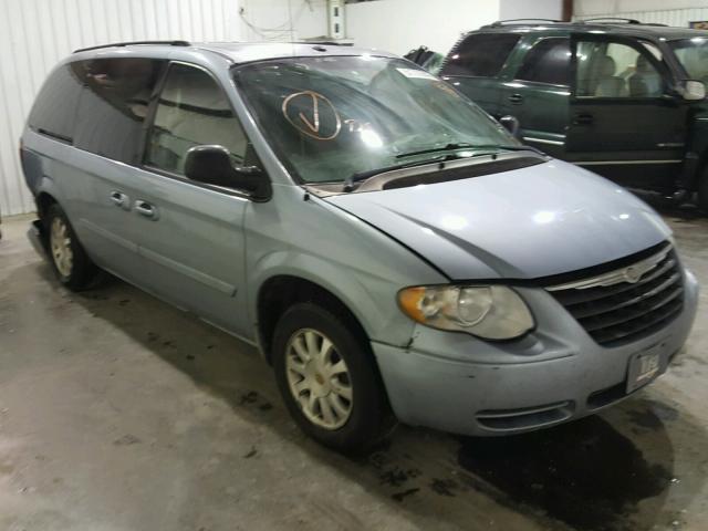 2A4GP44R56R881152 - 2006 CHRYSLER TOWN & COU BLUE photo 1