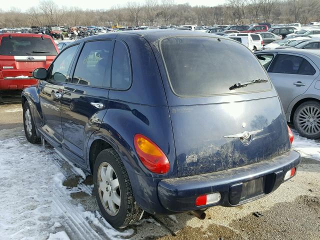 3C8FY68BX5T625865 - 2005 CHRYSLER PT CRUISER BLUE photo 3