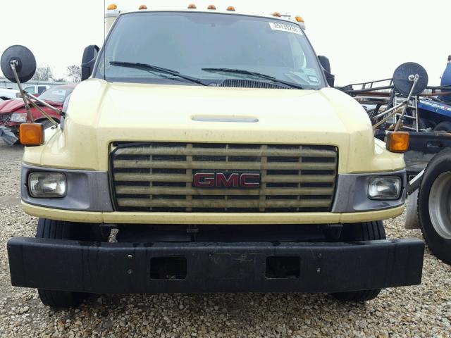 1GDJ5C1G96F900237 - 2006 GMC C5500 C5C0 YELLOW photo 9