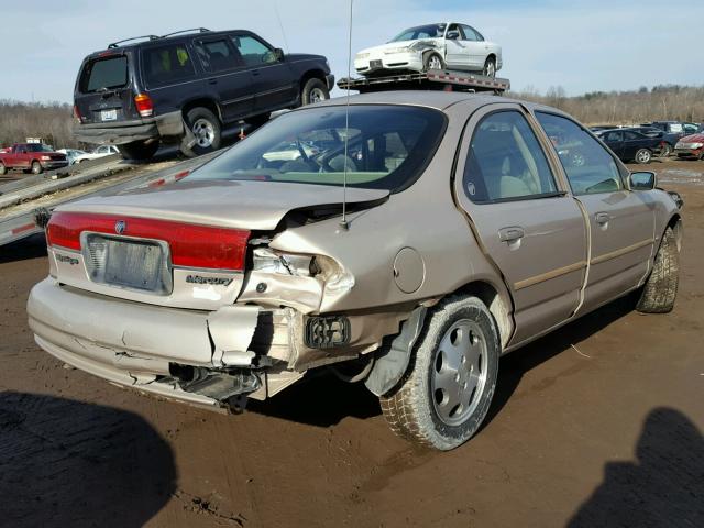 1MEFM6531WK657728 - 1998 MERCURY MYSTIQUE B BEIGE photo 4