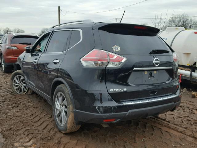 5N1AT2MV3FC911228 - 2015 NISSAN ROGUE S BLACK photo 3