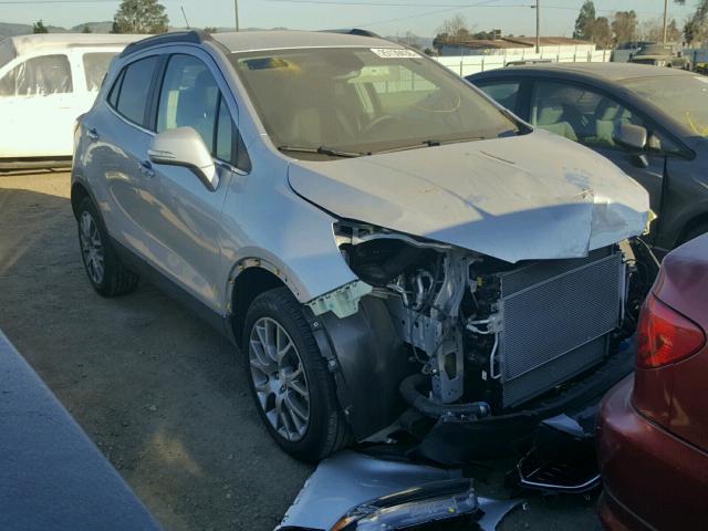 KL4CJ1SBXHB179964 - 2017 BUICK ENCORE SPO SILVER photo 1