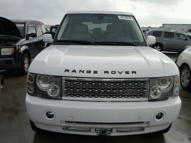 SALME11434A167018 - 2004 LAND ROVER RANGE ROVE WHITE photo 9