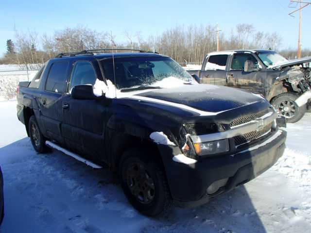 3GNEK12T04G273655 - 2004 CHEVROLET AVALANCHE BLACK photo 1