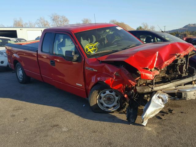 1FTFX1CT8DKG33874 - 2013 FORD F150 SUPER RED photo 1