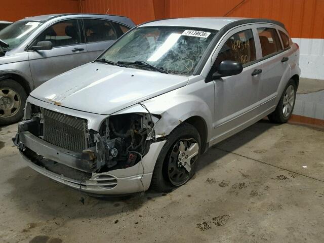 1B3HB48B97D532068 - 2007 DODGE CALIBER SX GRAY photo 2