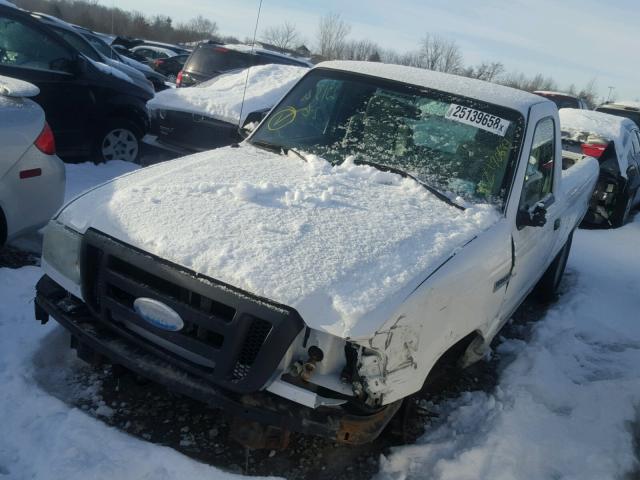 1FTYR10U07PA92553 - 2007 FORD RANGER WHITE photo 2