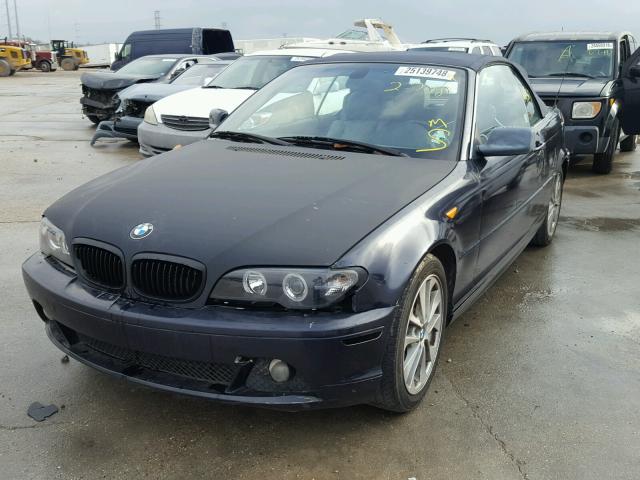 WBABW53444PL41415 - 2004 BMW 330 CI BLUE photo 2