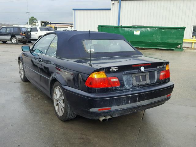 WBABW53444PL41415 - 2004 BMW 330 CI BLUE photo 3