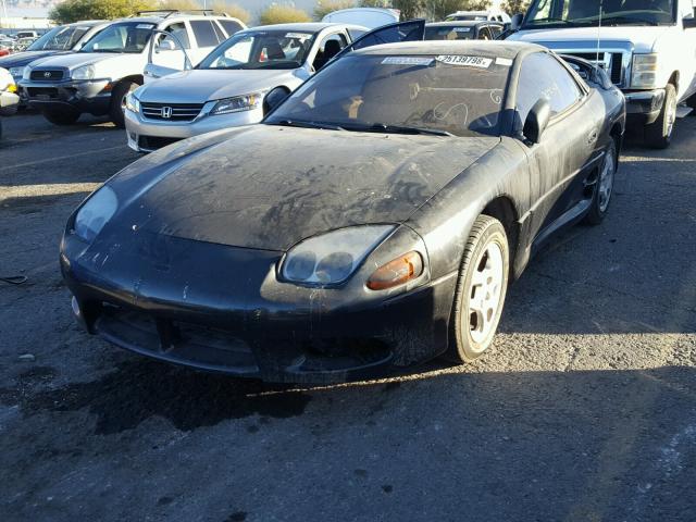 JA3AM44H5VY003225 - 1997 MITSUBISHI 3000 GT BLACK photo 2