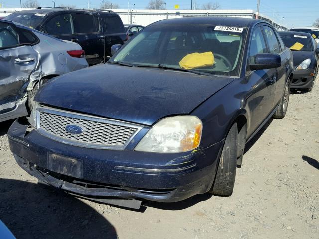 1FAHP24147G157342 - 2007 FORD FIVE HUNDR BLUE photo 2