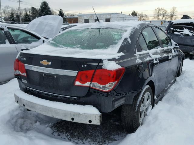 1G1PG5SC1C7276769 - 2012 CHEVROLET CRUZE LT BLACK photo 4