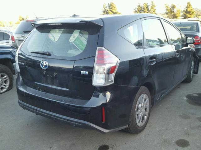 JTDZN3EU1GJ049833 - 2016 TOYOTA PRIUS V BLACK photo 4