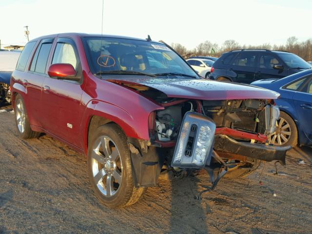 1GNET13H572144671 - 2007 CHEVROLET TRAILBLAZE RED photo 1