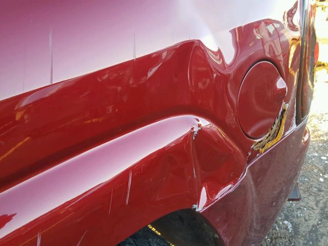 1GNET13H572144671 - 2007 CHEVROLET TRAILBLAZE RED photo 9