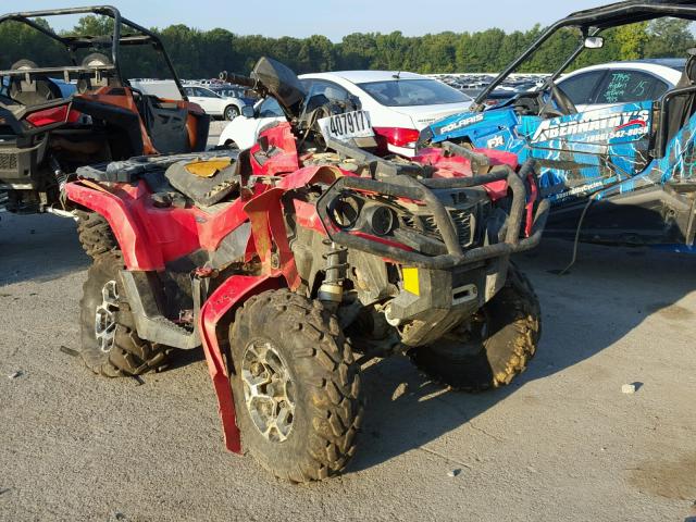 3JBLKHN12EJ000047 - 2014 CAN-AM OUTLANDER RED photo 1