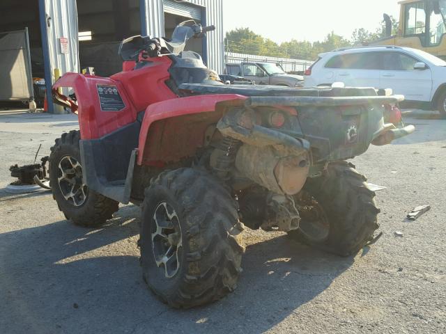 3JBLKHN12EJ000047 - 2014 CAN-AM OUTLANDER RED photo 3