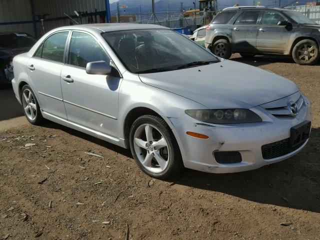 1YVHP80CX75M37972 - 2007 MAZDA 6 I SILVER photo 1