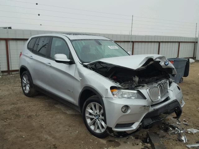 5UXWX9C52D0A30657 - 2013 BMW X3 XDRIVE2 SILVER photo 1