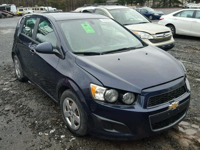 1G1JA6SG7F4152348 - 2015 CHEVROLET SONIC LS BLUE photo 1