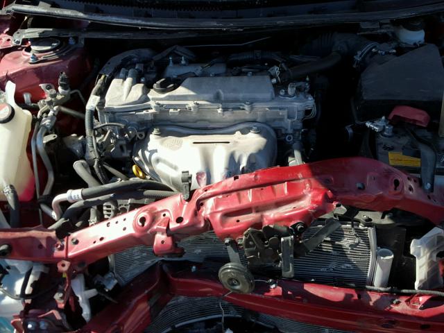 JTKJF5C71GJ025477 - 2016 TOYOTA SCION TC 红色 照片 7