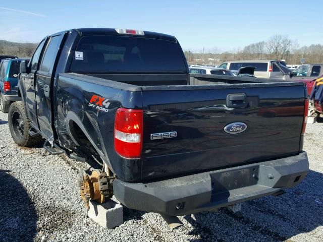 1FTPW145X4KC71747 - 2004 FORD F150 SUPER BLACK photo 3