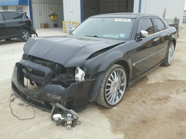 2C3LA63H46H103882 - 2006 CHRYSLER 300C BLACK photo 2