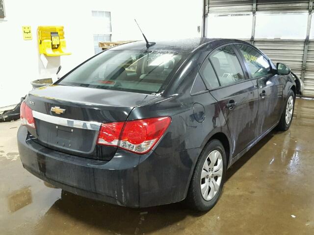 1G1PA5SH1D7246010 - 2013 CHEVROLET CRUZE LS BLACK photo 4