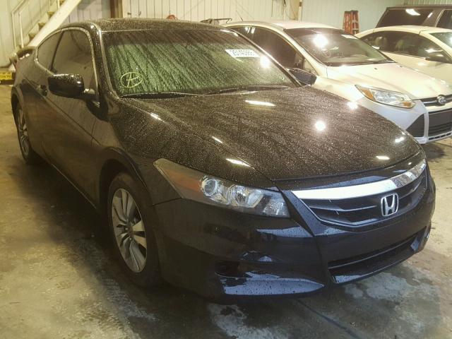 1HGCS1B75CA024205 - 2012 HONDA ACCORD EX BLACK photo 1