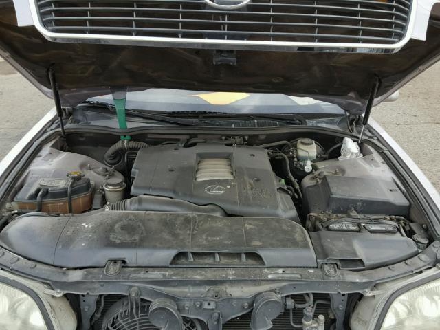 JT8BH28F6X0148538 - 1999 LEXUS LS 400 SILVER photo 7