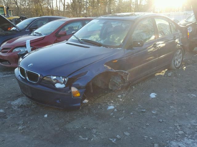 WBAEU33414PR09482 - 2004 BMW 325 XI BLUE photo 2