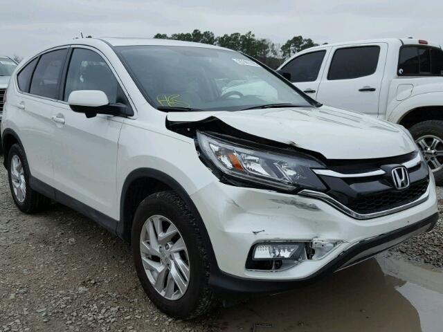 5J6RM3H50FL010610 - 2015 HONDA CR-V EX WHITE photo 1