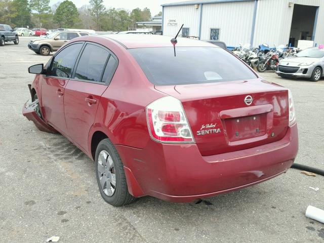 3N1AB61E28L721417 - 2008 NISSAN SENTRA 2.0 RED photo 3