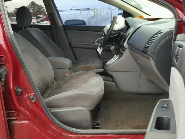 3N1AB61E28L721417 - 2008 NISSAN SENTRA 2.0 RED photo 5