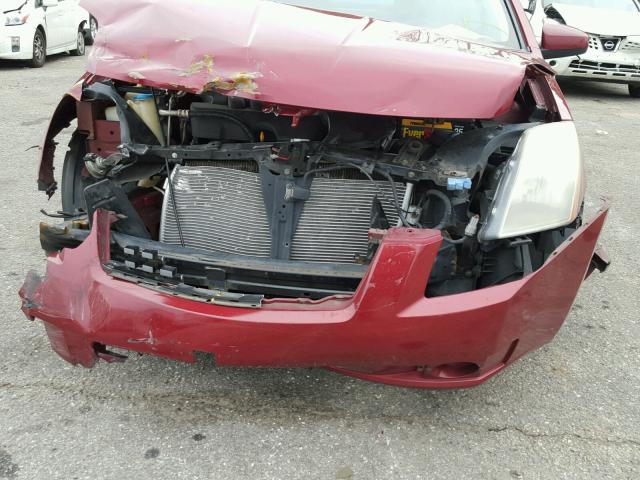 3N1AB61E28L721417 - 2008 NISSAN SENTRA 2.0 RED photo 9