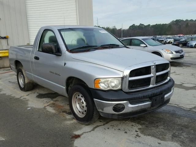 1D7HA16N45J655505 - 2005 DODGE RAM 1500 S SILVER photo 1