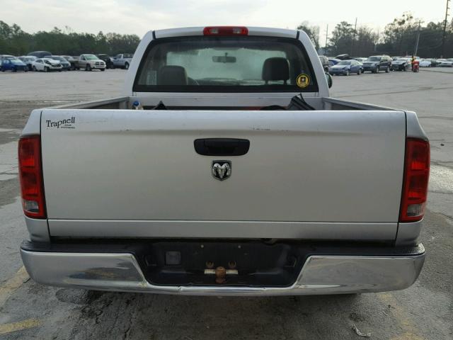 1D7HA16N45J655505 - 2005 DODGE RAM 1500 S SILVER photo 6