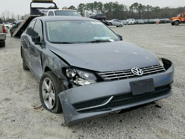 1VWBN7A35CC009403 - 2012 VOLKSWAGEN PASSAT SE GRAY photo 1