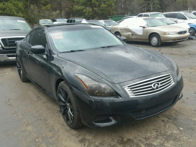 JNKCV64E58M113386 - 2008 INFINITI G37 BASE BLACK photo 1