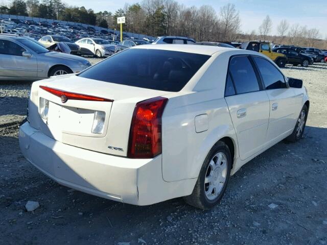 1G6DM57N130165115 - 2003 CADILLAC CTS WHITE photo 4