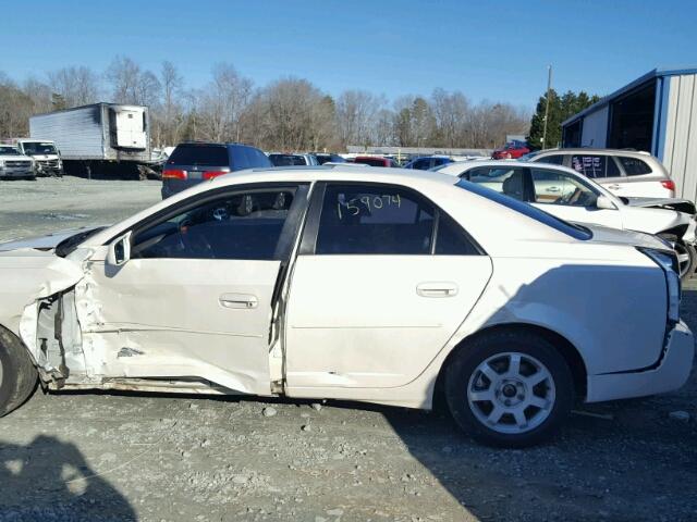 1G6DM57N130165115 - 2003 CADILLAC CTS WHITE photo 9