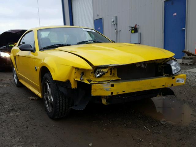 1FAFP406X4F209790 - 2004 FORD MUSTANG YELLOW photo 1