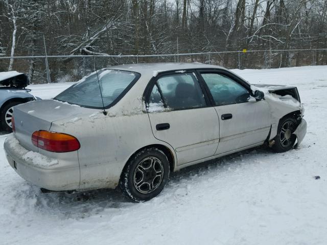1Y1SK528X1Z439234 - 2001 CHEVROLET GEO PRIZM 银色 照片 4