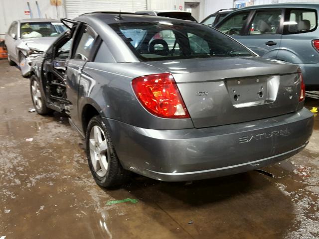 1G8AV18F37Z111758 - 2007 SATURN ION LEVEL GRAY photo 3