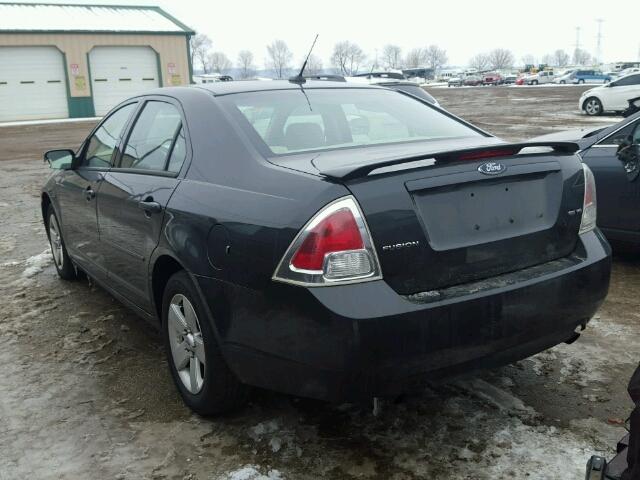 3FAHP07137R137138 - 2007 FORD FUSION SE BLACK photo 3