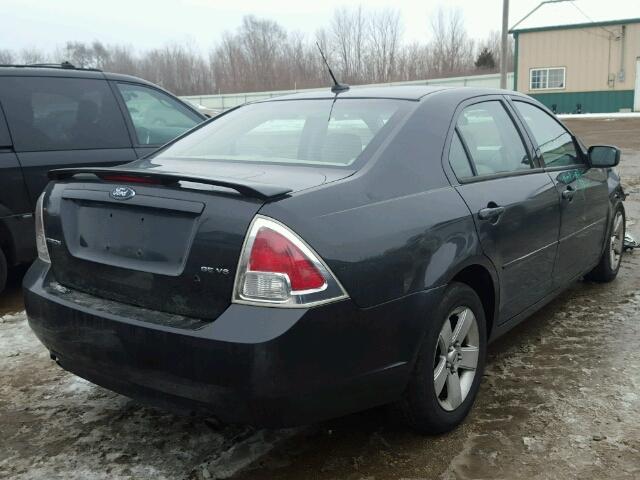 3FAHP07137R137138 - 2007 FORD FUSION SE BLACK photo 4